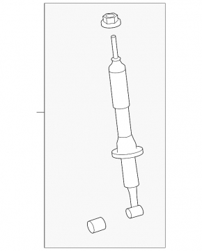 Front right shock absorber for Lexus GX460 10-23