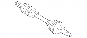 Front left axle drive for Hyundai Ioniq 17-22 HEV, PHEV