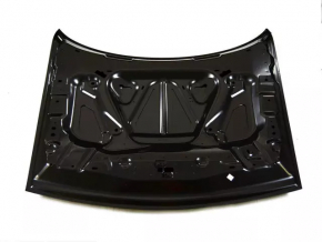 Bare hood Dodge Challenger 09-14 pre-restoration under side air ducts
