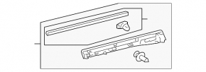 Door trim lower inner rear left Lexus RX350 RX450h 10-15