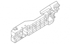 Front left door handle mechanism for Nissan Ariya 23-25