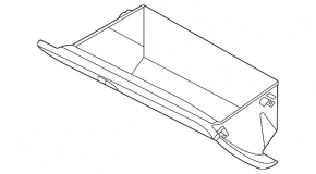 Glove box, glove compartment Hyundai Elantra 21-23 black