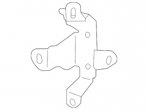 BSM Block Bracket Right Subaru Impreza 4d 17-23 GK