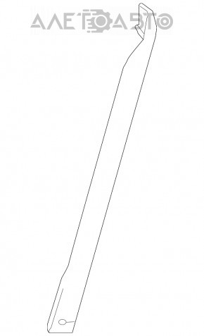 Front right strut brace Mercedes GLC 16-22