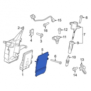 Ford C-max MK2 13-18 ECU Housing Cover