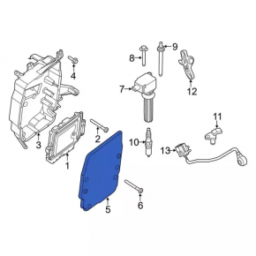 Ford C-max MK2 13-18 ECU Housing Cover