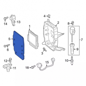 Ford C-max MK2 13-18 ECU Housing Cover