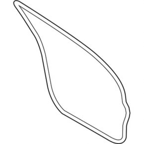 Front left door seal for Ford Fusion mk5 13-20