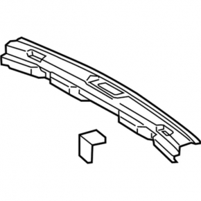 Lincoln MKX 16-18 trunk opening trim