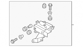 ABS Bracket ABS Nissan Leaf 13-17