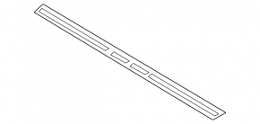 Door sill outer front left Mini Cooper F56 3d 14-23