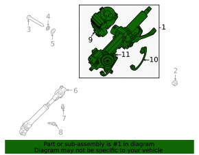 Kia K5 21-24 Electric Power Steering Column with Start-Stop