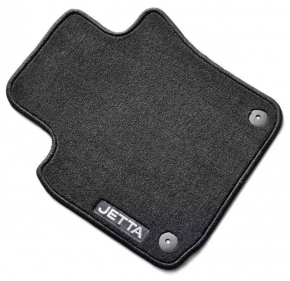 Set of floor mats VW Jetta 11-18 USA cloth black