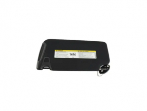 Visor right Dodge Charger 15-20 black, without hook