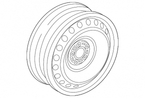 Spare tire spare wheel VW Jetta 19- R18