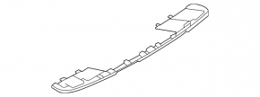 Audi Q5 Rear Bumper Lip Cap 80A 21-24 Gray