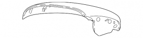 Right side mirror cover for Kia Stinger 18-23 for camera