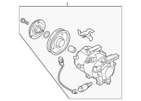 Kia Soul 14-19 1.6 Air Conditioning Compressor