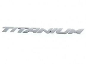 Emblem inscription TITANIUM trunk door Ford Escape MK3 13-16 prerest