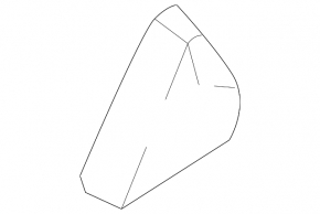 Triangle plug inner rear left Ford Ecosport 18-22