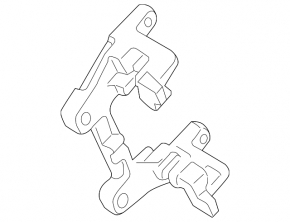 Rear left caliper bracket for Ford Edge 15-24