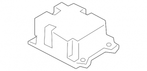 Module srs airbag computer airbags Ford Escape MK4 23-