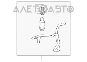 Mercedes W221 air conditioner compressor-heater tube