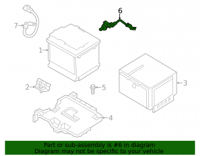 Positive terminal Hyundai Veloster 12-17 with sensor
