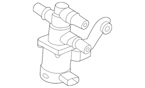 Kia EV6 22-24 three-circuit cooling system valve