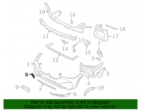 BMW X6 G06 20-25 Front Bumper Tow Hook Cap Without M Type