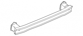Rear bumper reinforcement Mini Cooper F56 3d 14-23 dorest