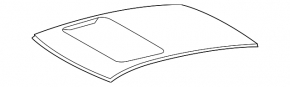 Metal roof for Toyota Camry V40 with sunroof
