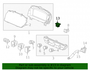 Honda Accord 23-pin light sensor