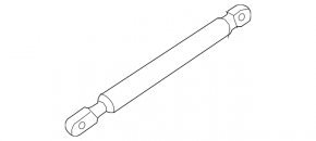 Hood shock absorber left Hyundai Sonata 18-19