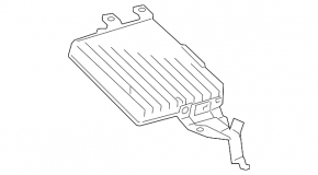 JBL Audio Amplifier for Toyota Prius V 12-14 Pre-Resident