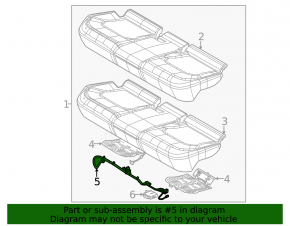 Kia EV6 22-24 Rear Seat Heating Wiring