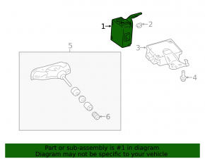 TIRE PRESSURE MONITOR Toyota Sienna 11-20
