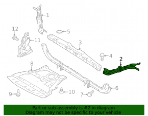 Left eyelash TV bracket for Nissan Rogue Sport 2017-2022