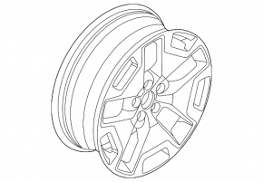 Wheel disk R18 Ford Bronco Sport 21-25 type 1