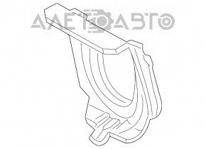 Mercedes W211 black steering column trim