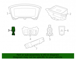 BMW X3 G01 18-21 Brake Pedal Sensor