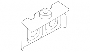 Front left center fender bracket BMW 5 G60 24-25