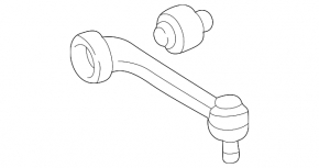 Upper control arm, front right, rear, Audi A6 04-11
