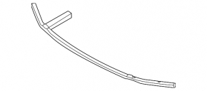 Lower front bumper reinforcement for BMW 4 Series G22 G26 21-25 Without m sport design, bumper support