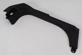 Front left threshold trim Fiat 500L 14 - black, worn