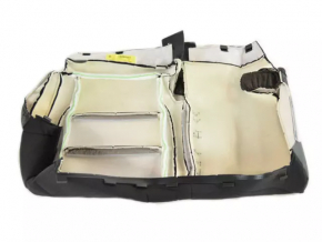Rear row of seats 2 row Dodge Durango 14-17 cloth black