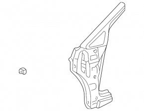 Front left quarter panel for a 98-03 Lexus RX300