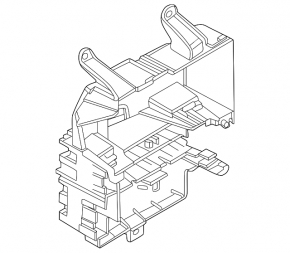 Bracket fuse box trunk BMW 3 G20 19-