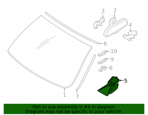 Lane Keeping Camera BMW X5 F15 14-18
