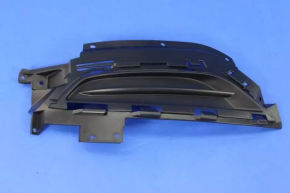 Right bumper grille for Chrysler 200 15-17 without fog lights, without chrome